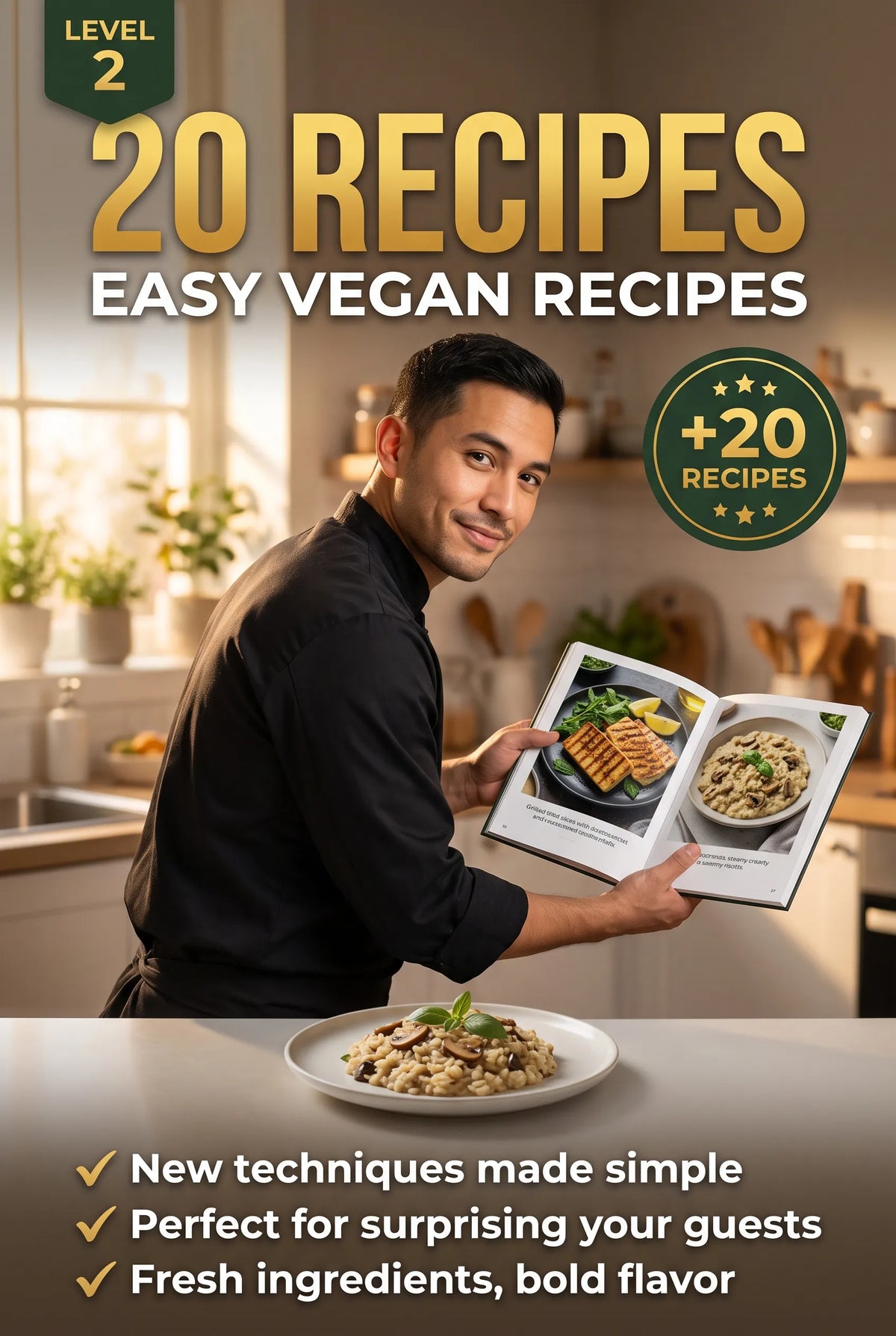 Level 2 – 20 Recipes: Easy Vegan Recipes