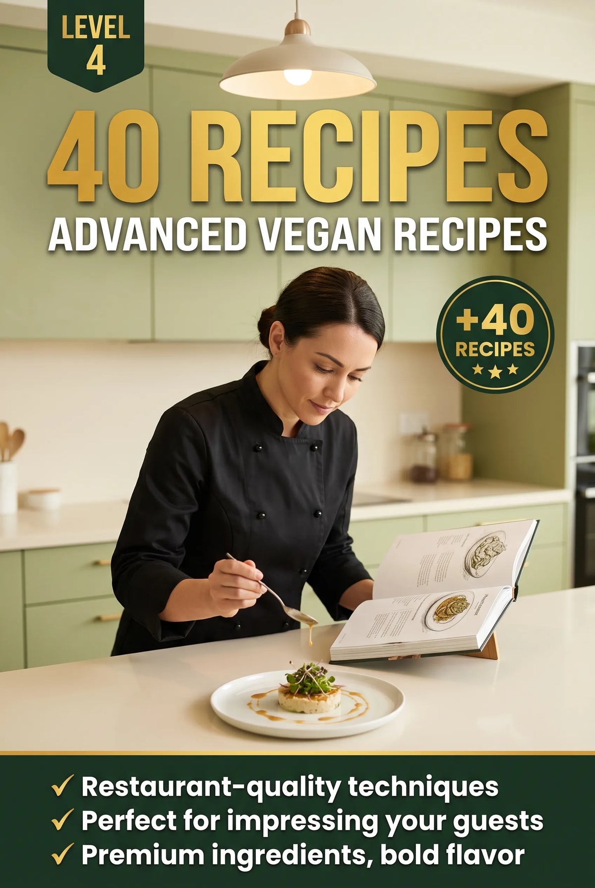 Level 4 – 40 Recipes: Advanced Vegan Recipes